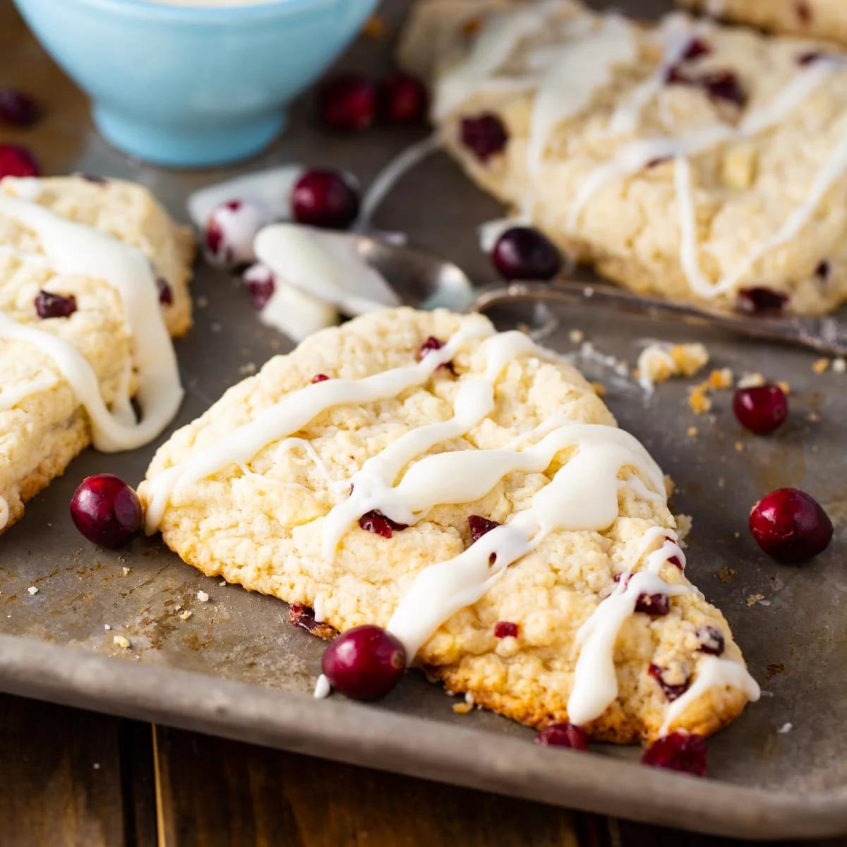 Cranberry-White Chocolate Scones
