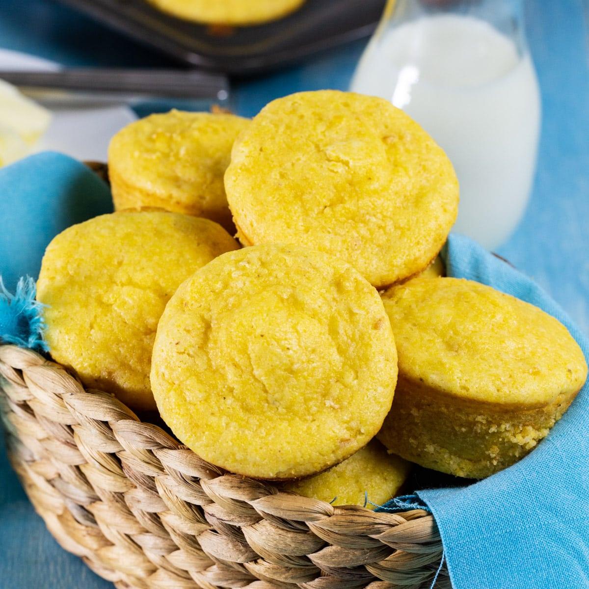 Creamed Corn Cornbread Muffins
