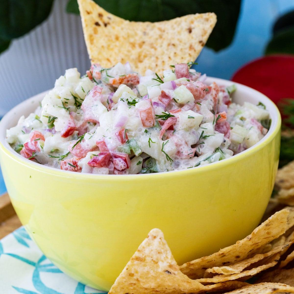 Creamy Cucumber Salsa