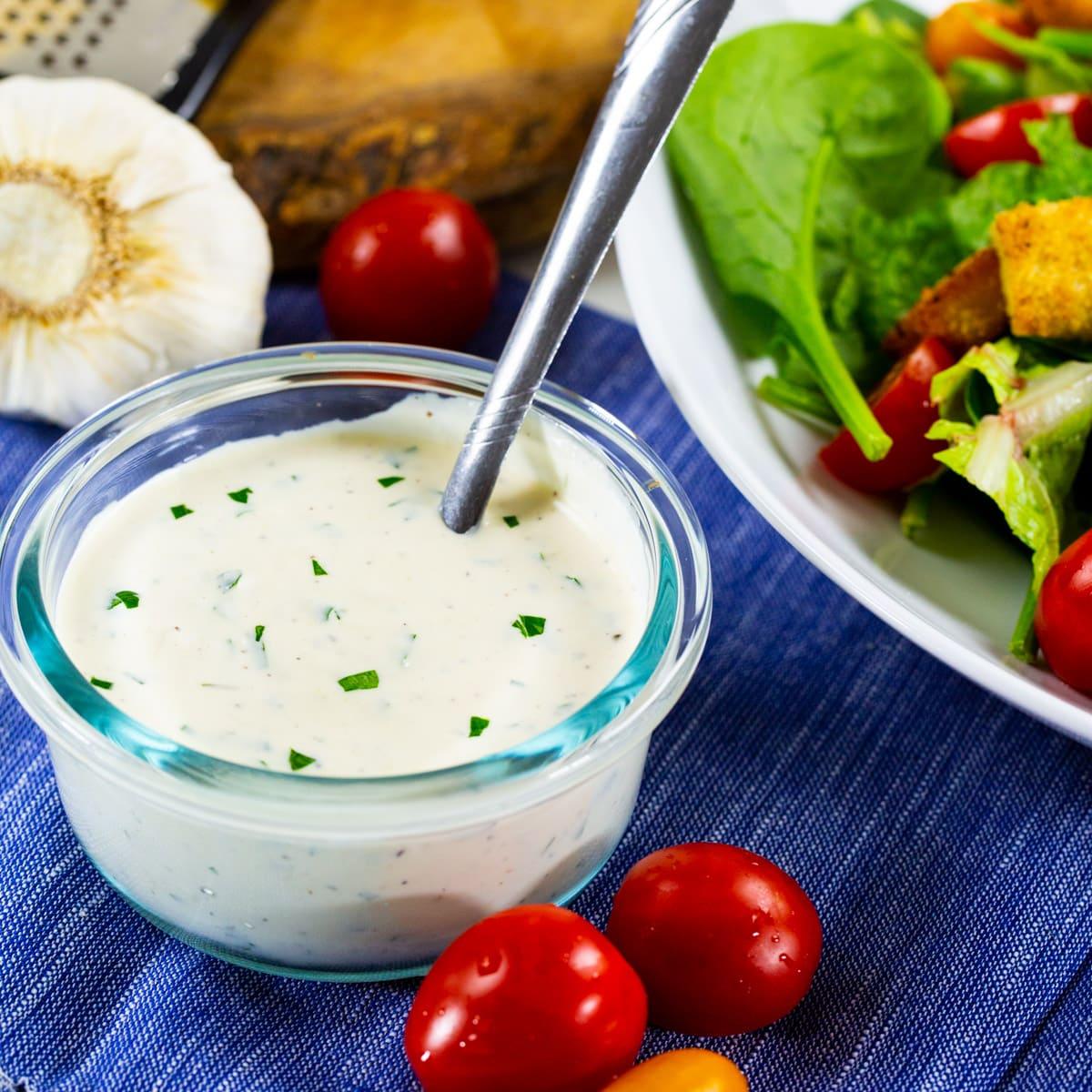 Creamy Parmesan Dressing (Carrabba’s copycat)