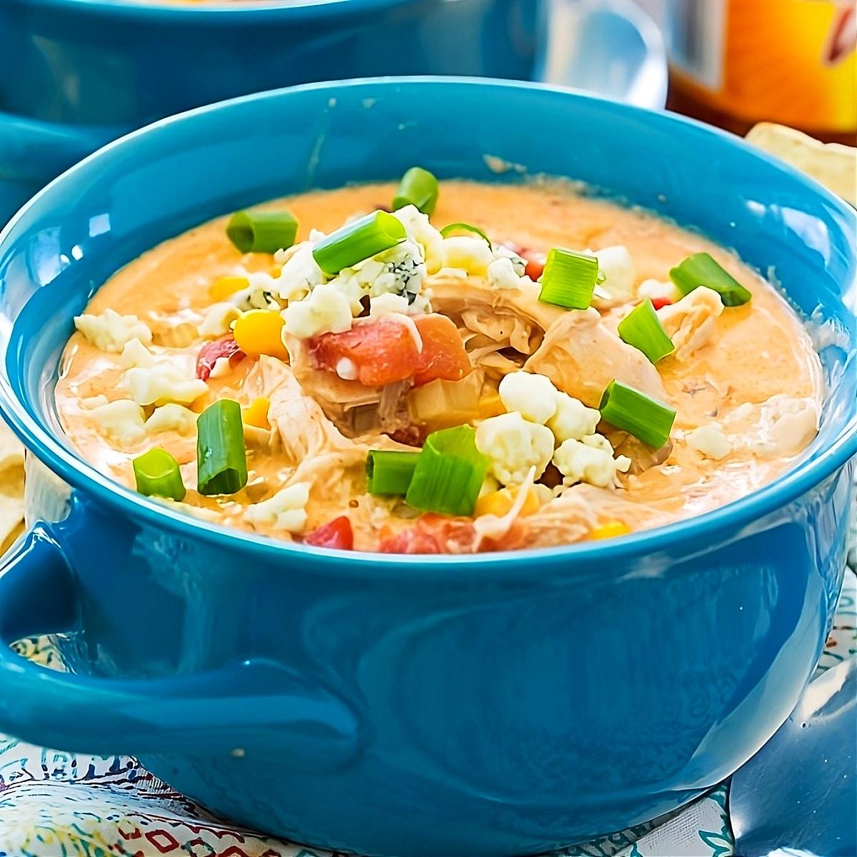 Crock Pot Buffalo Chicken Chili