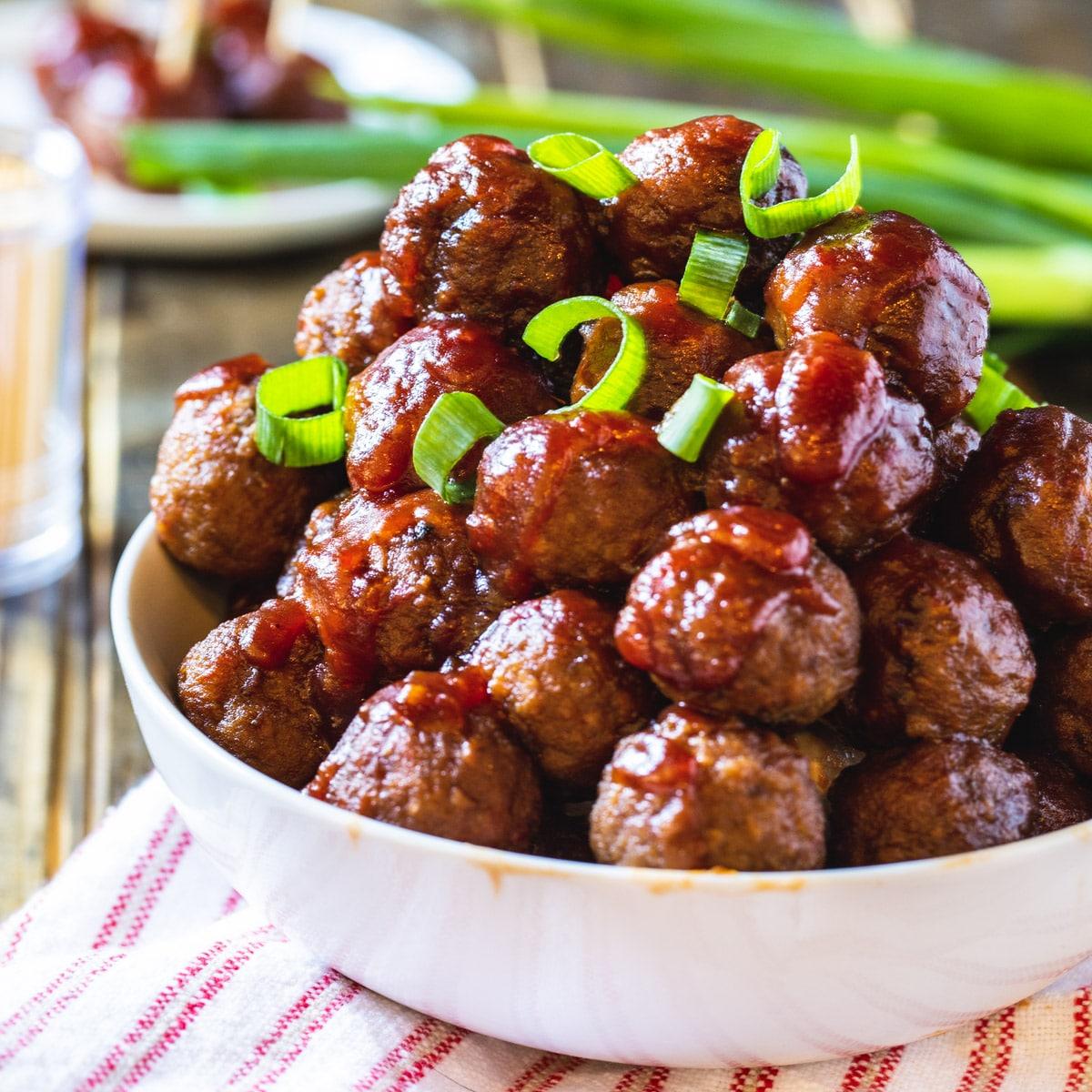 Crock Pot Cranberry Meatballs