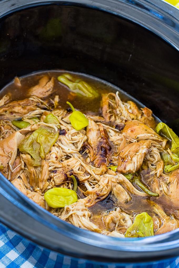 Crock Pot Mississippi Chicken