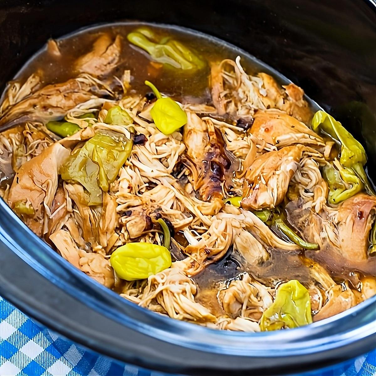 Crock Pot Mississippi Chicken