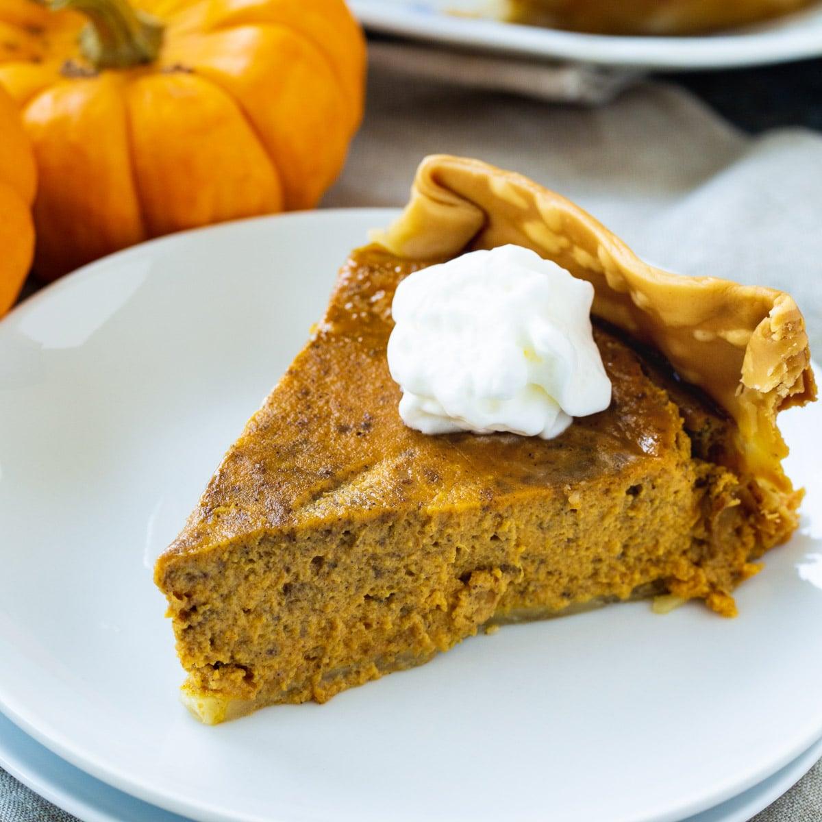 Crock Pot Pumpkin Pie
