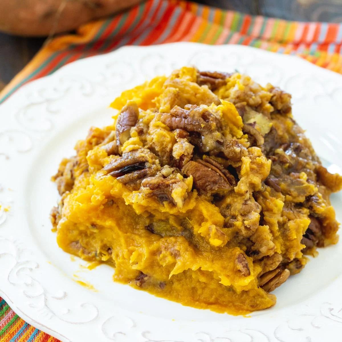 Crock Pot Sweet Potato Casserole