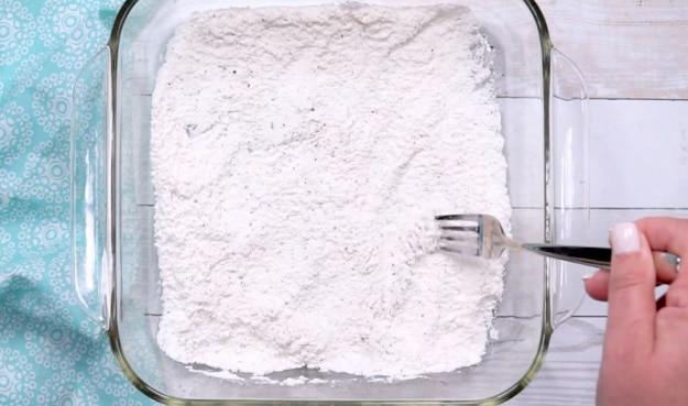 Flour mixture.