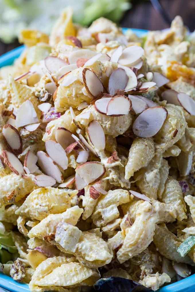Curry Chicken Pasta Salad