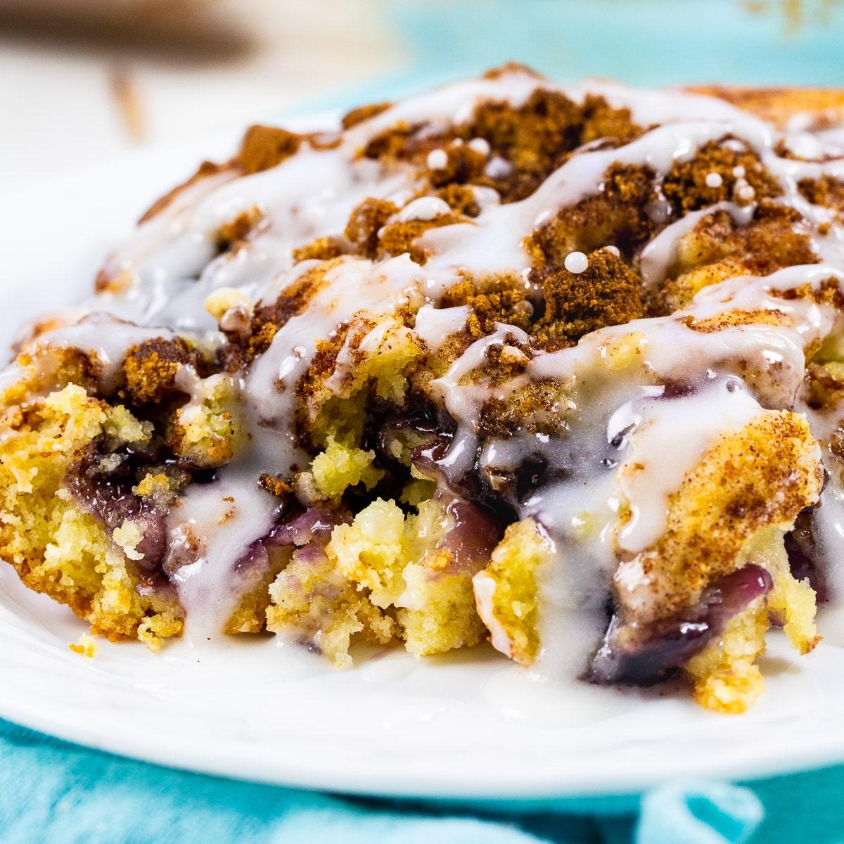 Easy Blueberry Pie Coffee Cake