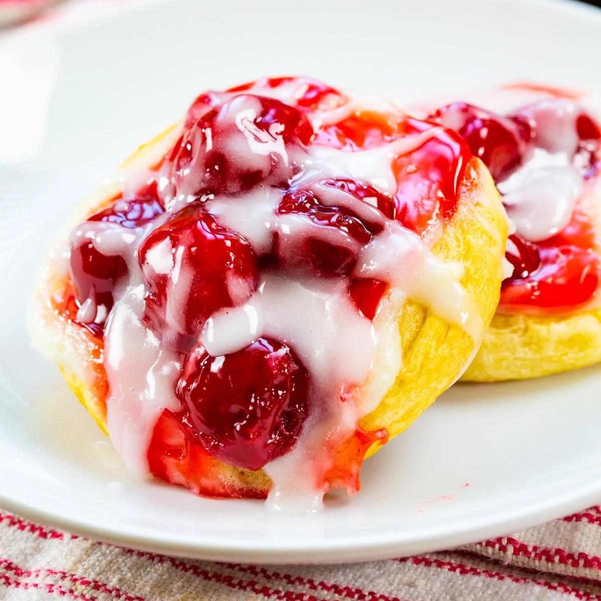 Easy Cherry Danishes