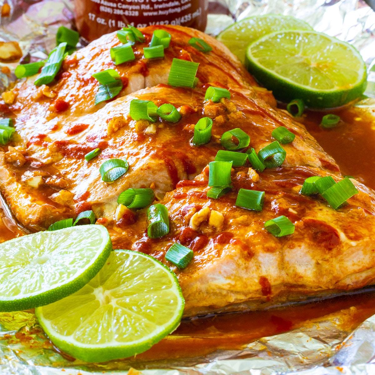 Firecracker Baked Salmon