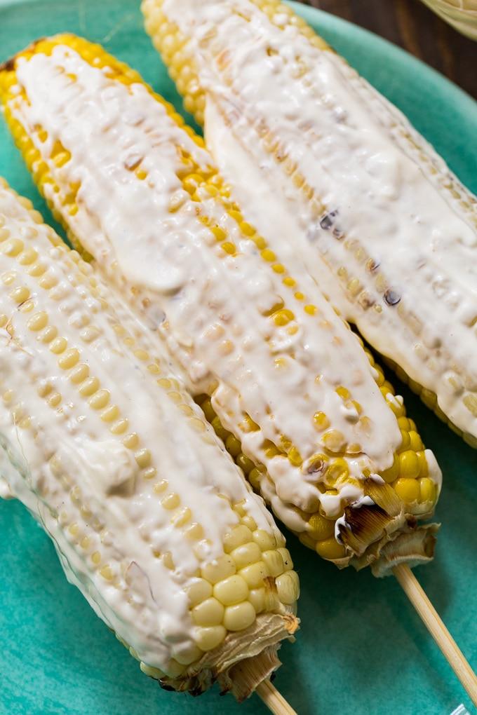 Flamin Hot Cheetos Corn on the Cob