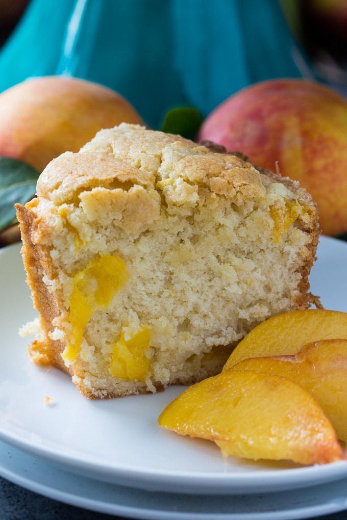 Georgia Peach Pound Cake