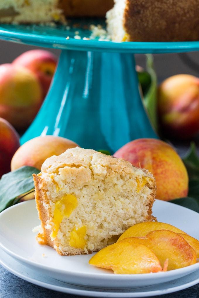 Georgia Peach Pound Cake