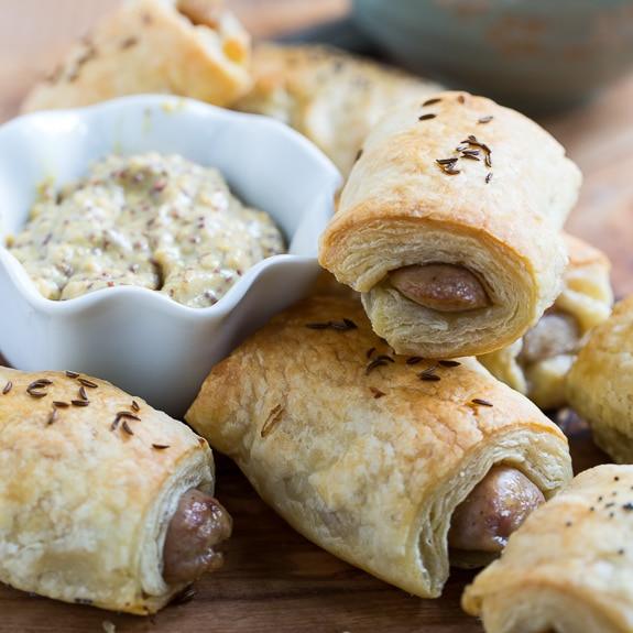 German-Style Pigs in a Blanket
