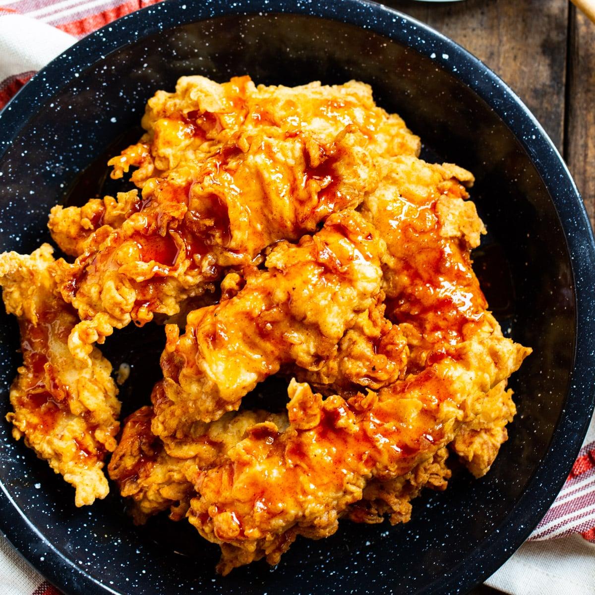 Honey Chipotle Chicken Crispers