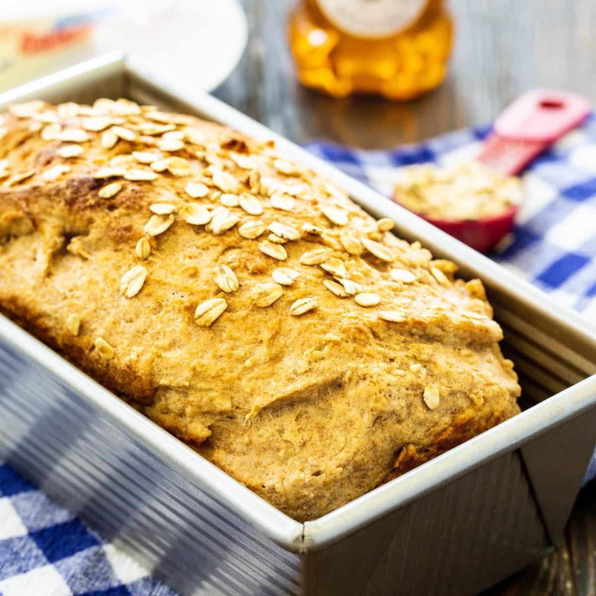 Honey Oat Wheat Bread