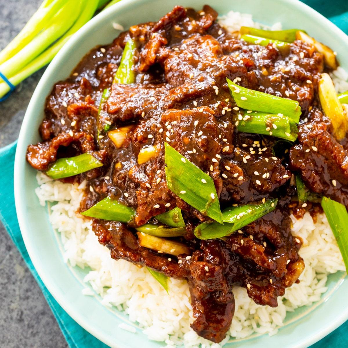 Instant Pot Mongolian Beef