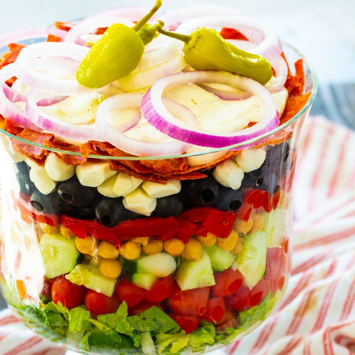 Italian Layered Salad