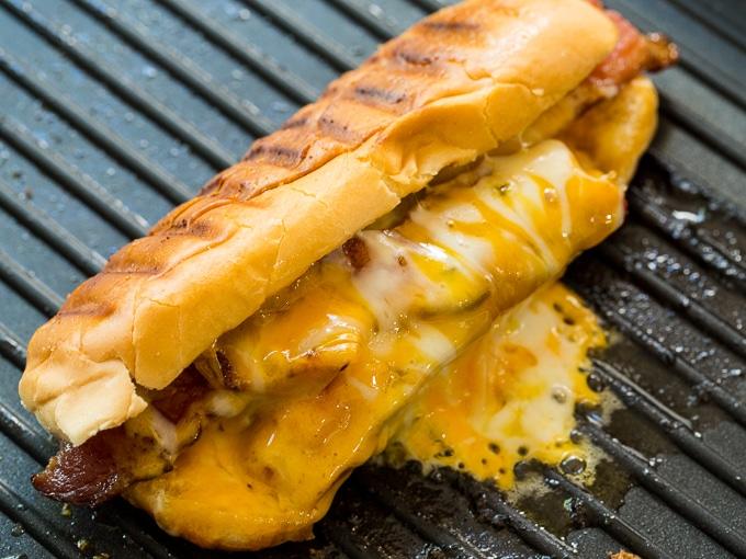 Grilled Cheese Hot Dogs