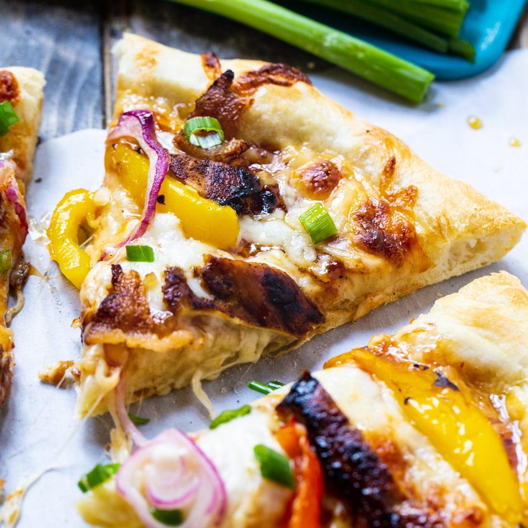 Jamaican Jerk Chicken Pizza