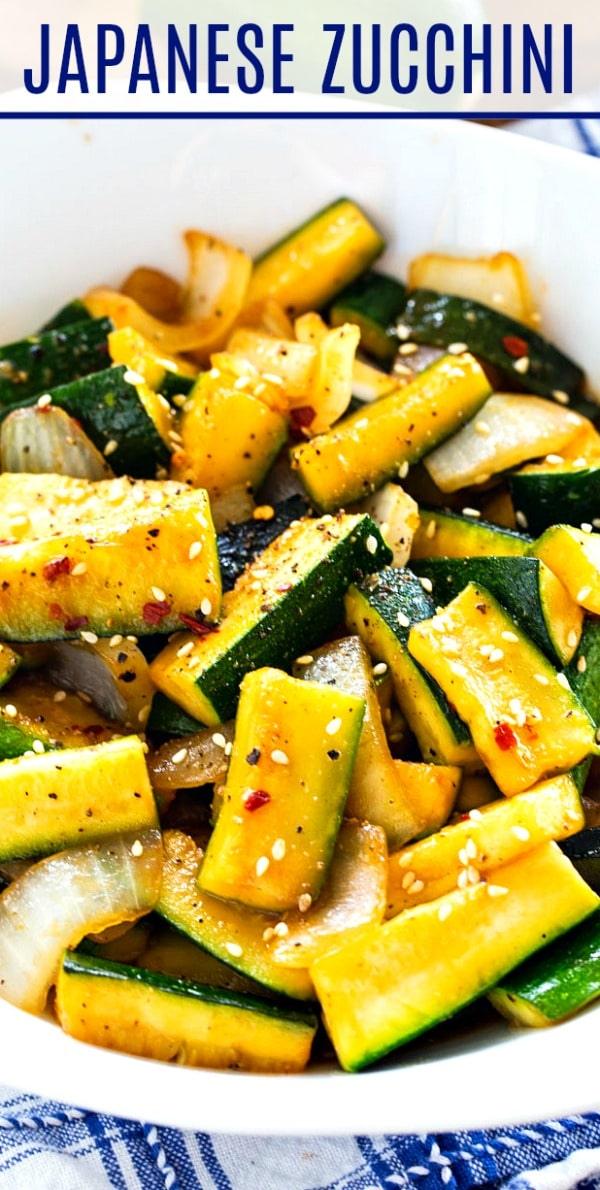 Japanese Hibachi-Style Zucchini