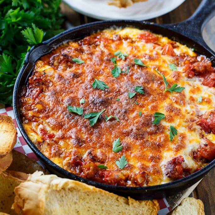 Lasagna Dip and Tuttorosso Tomatoes