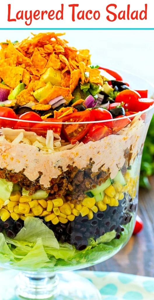 Layered Taco Salad