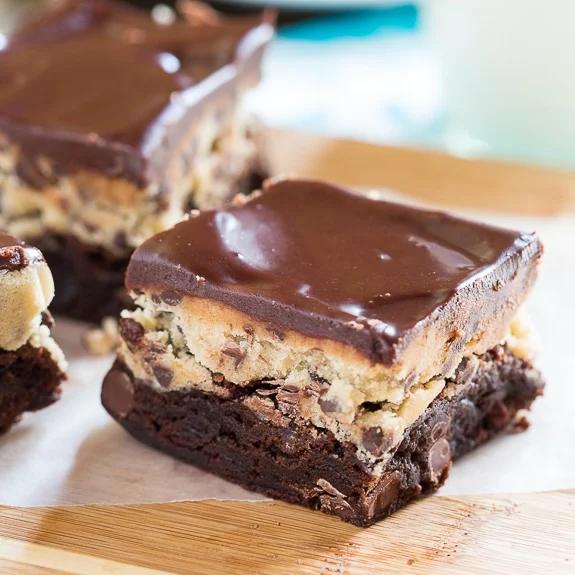 Cookie Dough Brownies
