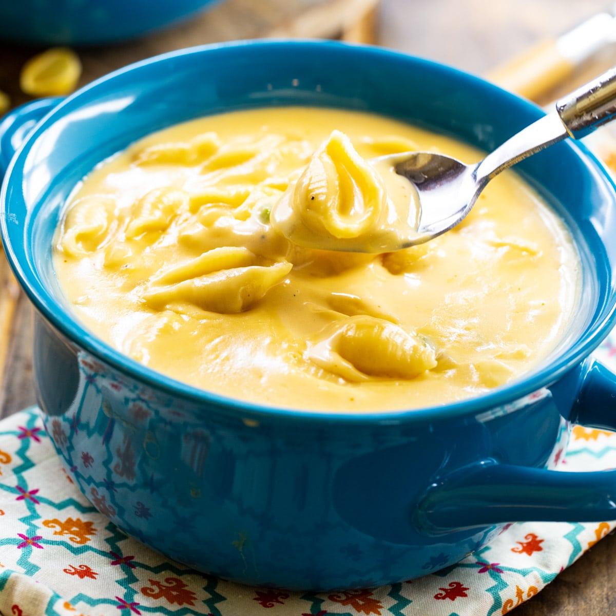 Mac and Cheese Soup