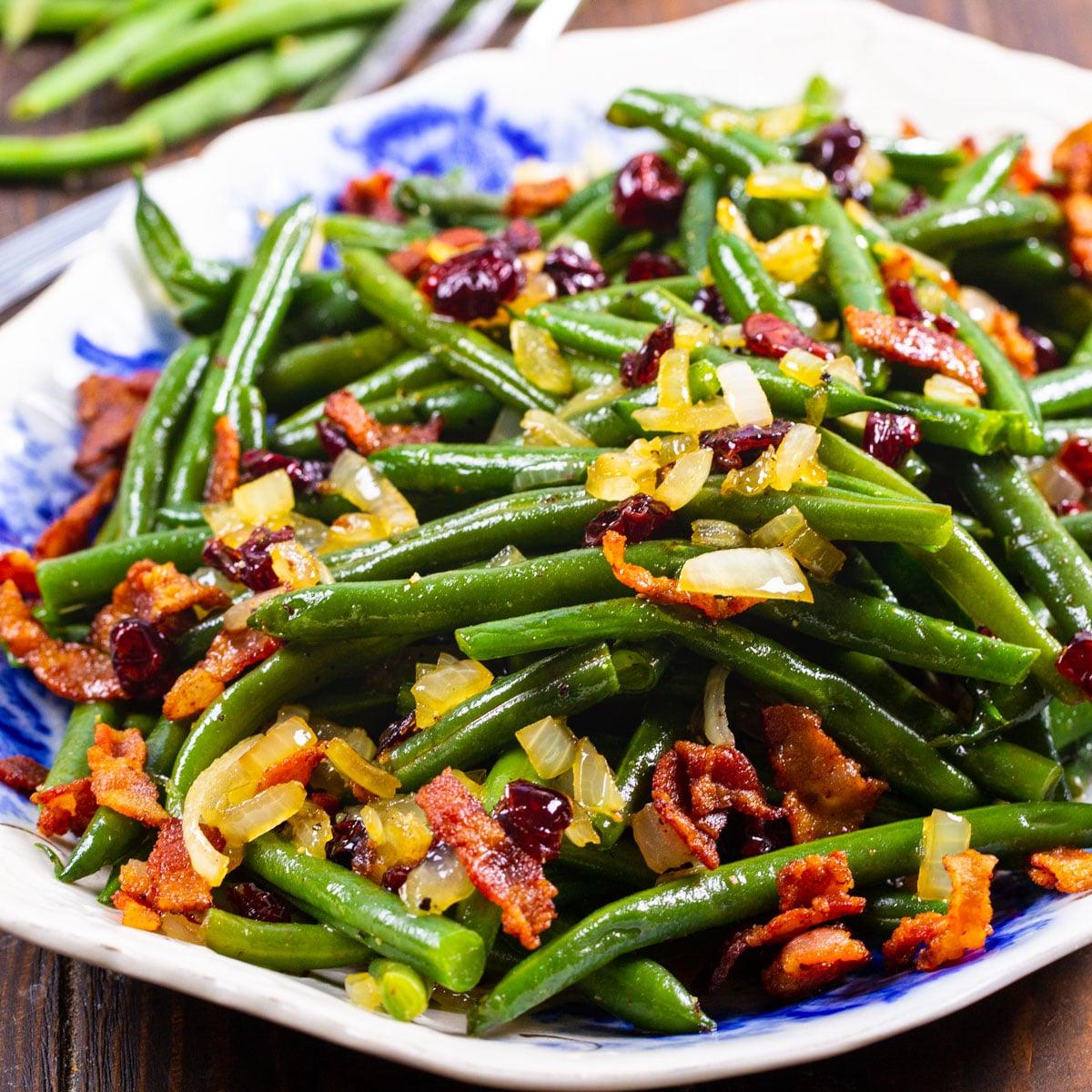 Maple-Glazed Green Beans