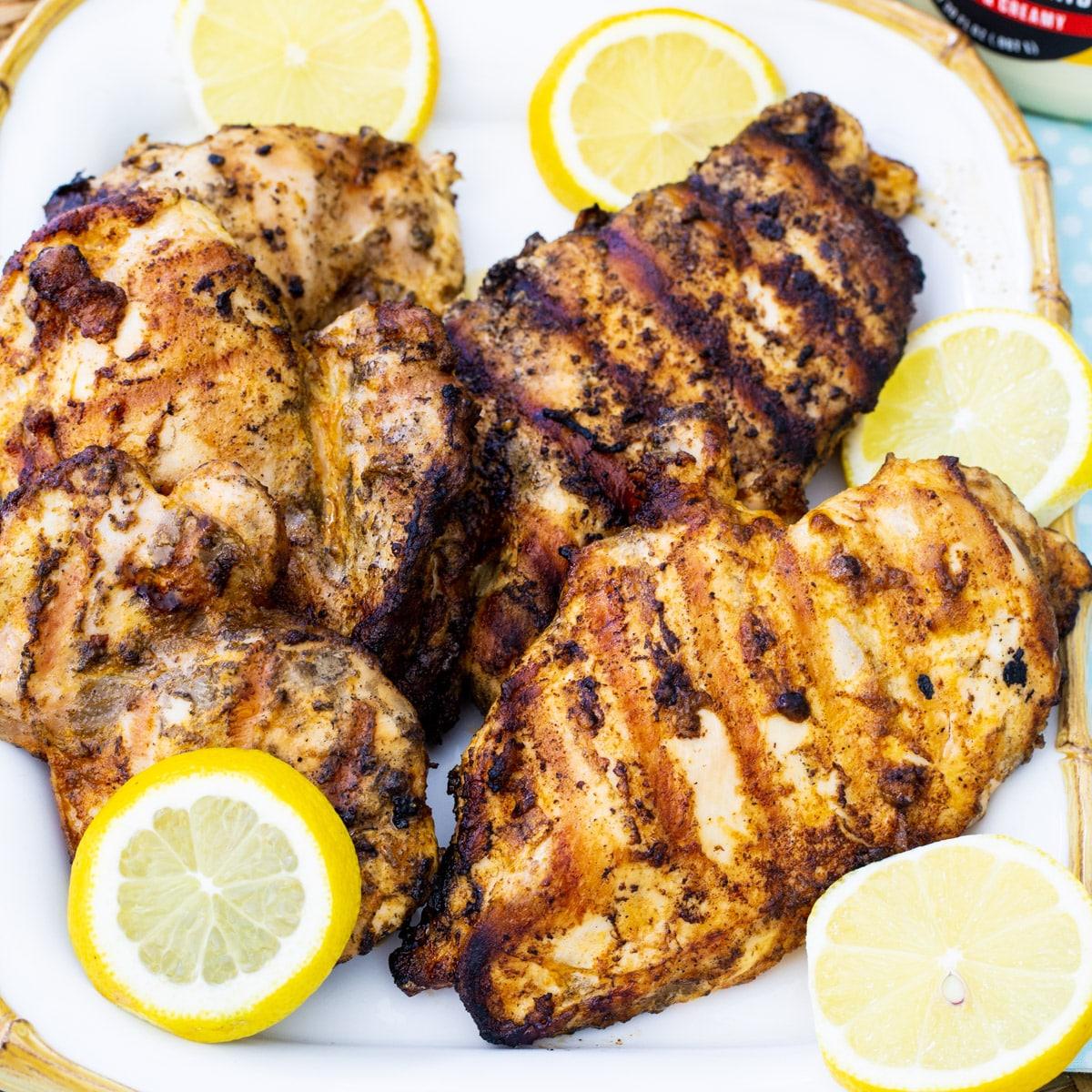 Mayo Marinated Grilled Chicken