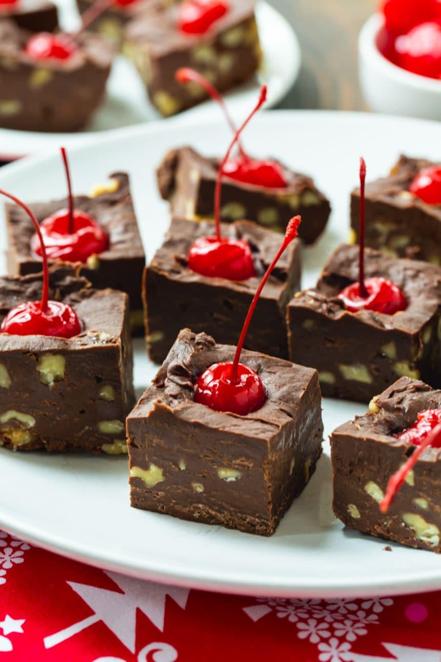 Merry Cherry Fudge