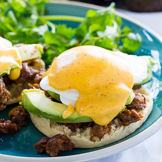 Mexican Eggs Benedict