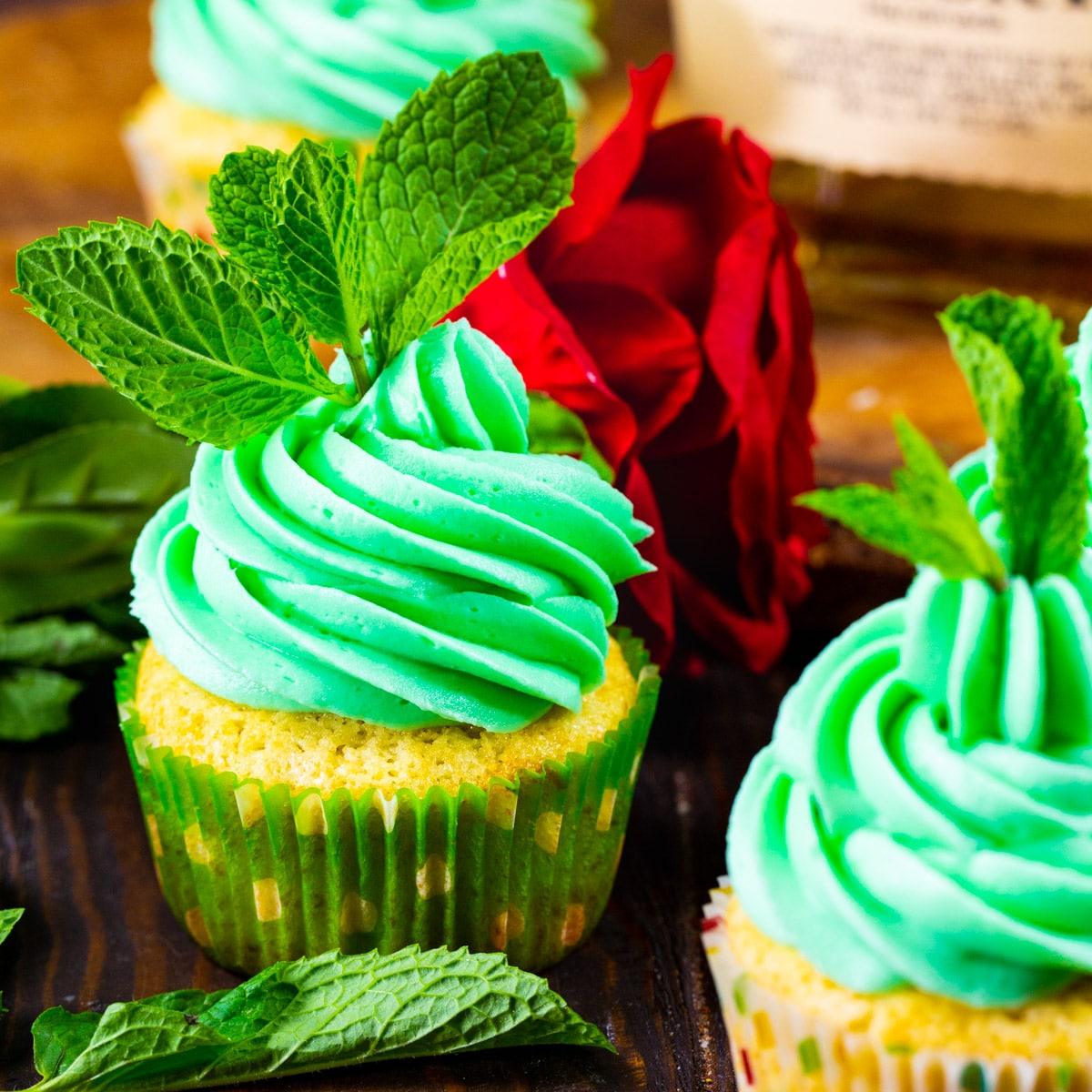 Mint Julep Cupcakes Recipe