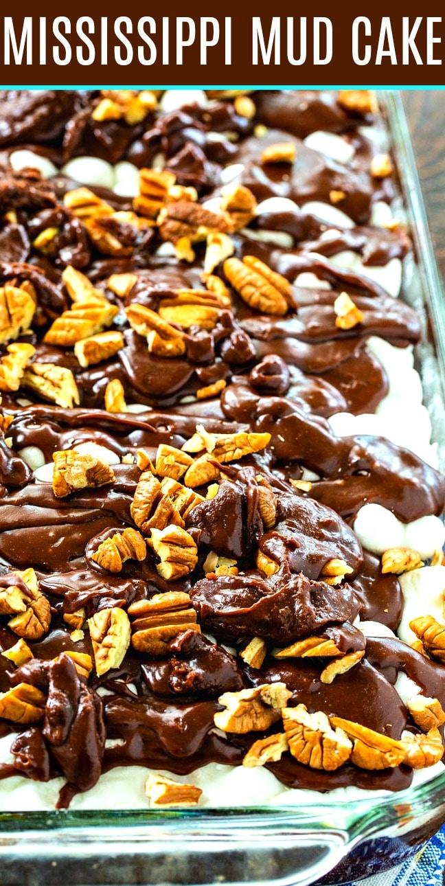 Southern Mississippi Mud Cake