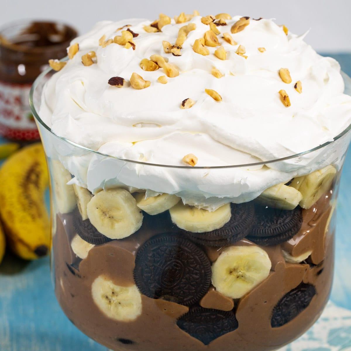 Nutella Banana Pudding