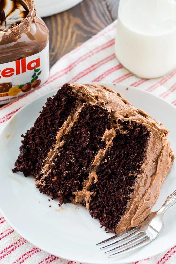 Chocolate Nutella Cake