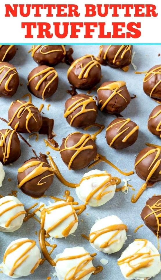 Nutter Butter Truffles