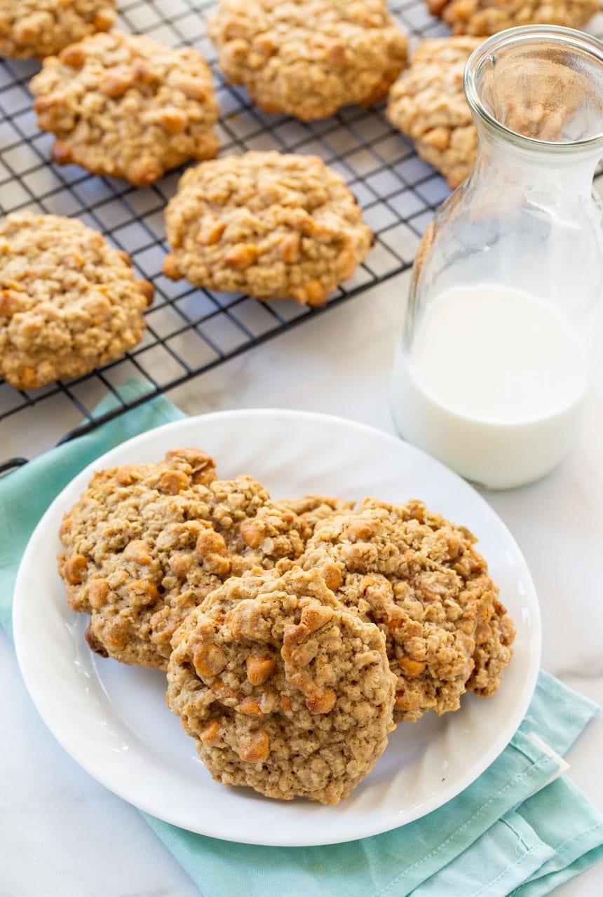 Oatmeal Butterscotch Cookies