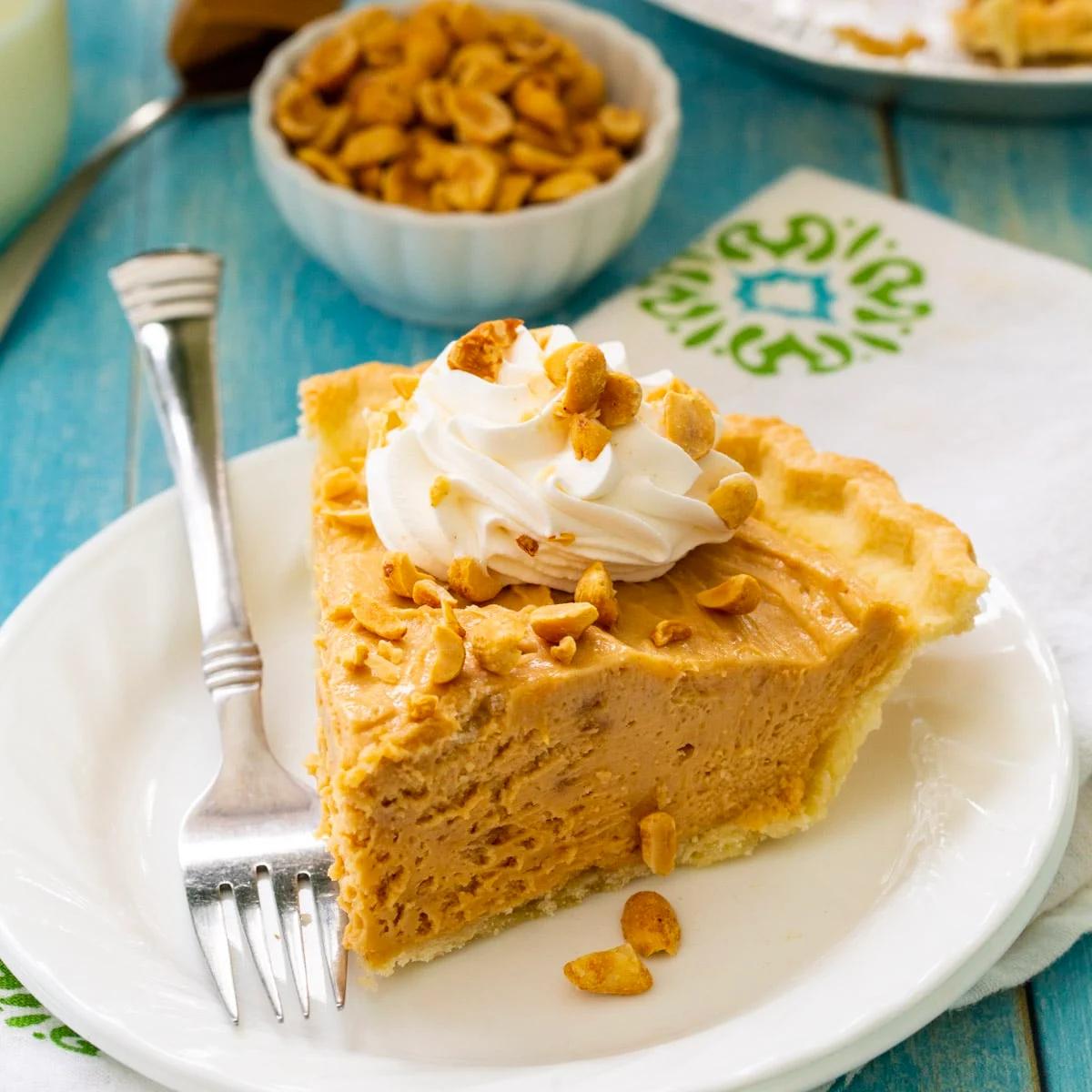 Old-Fashioned Peanut Butter Pie