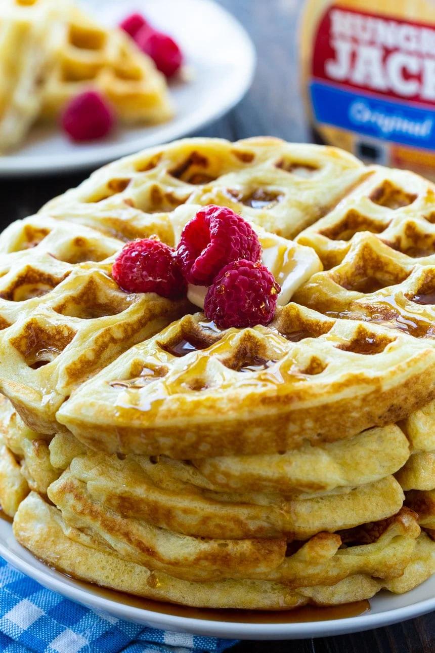 Overnight Yeast Waffles