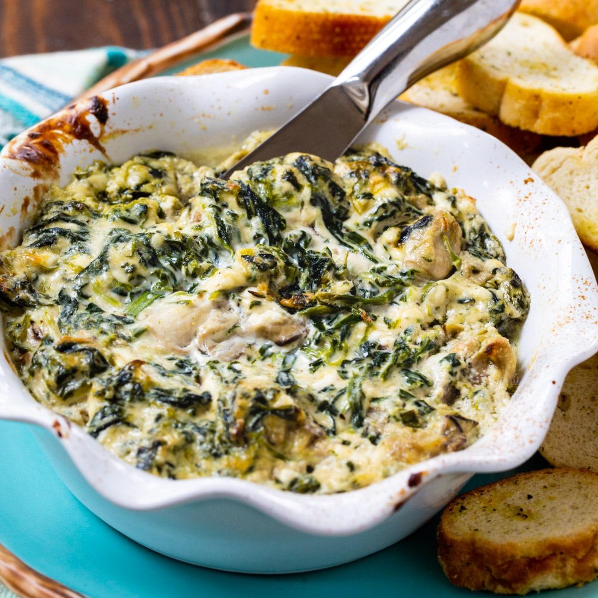 Oysters Rockefeller Dip