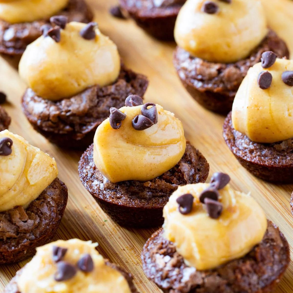 Peanut Butter Brownie Cups