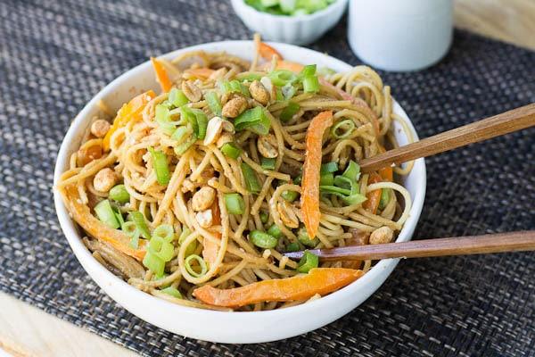 Peanut Sesame Noodles