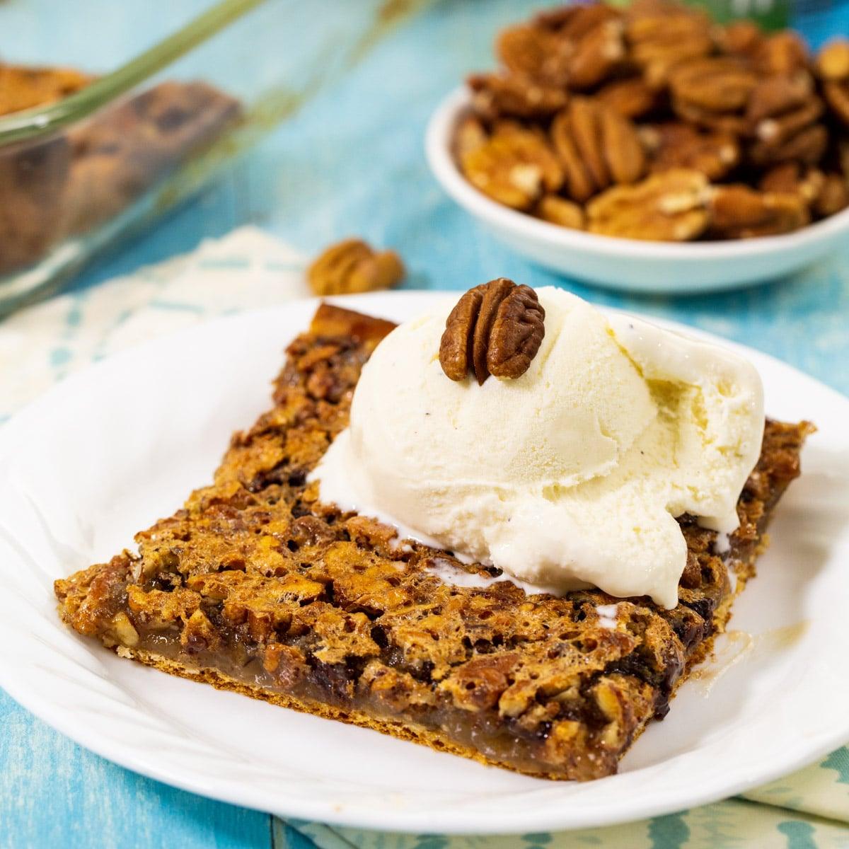 Crescent Pecan Pie Bars