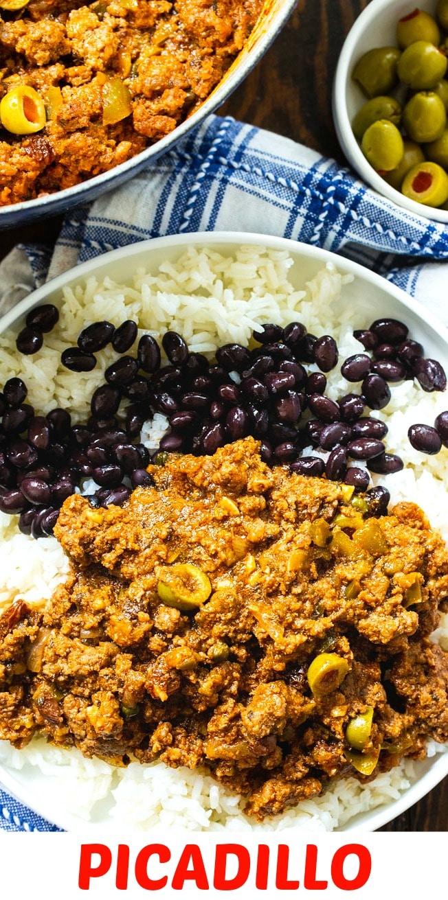 Picadillo close-up