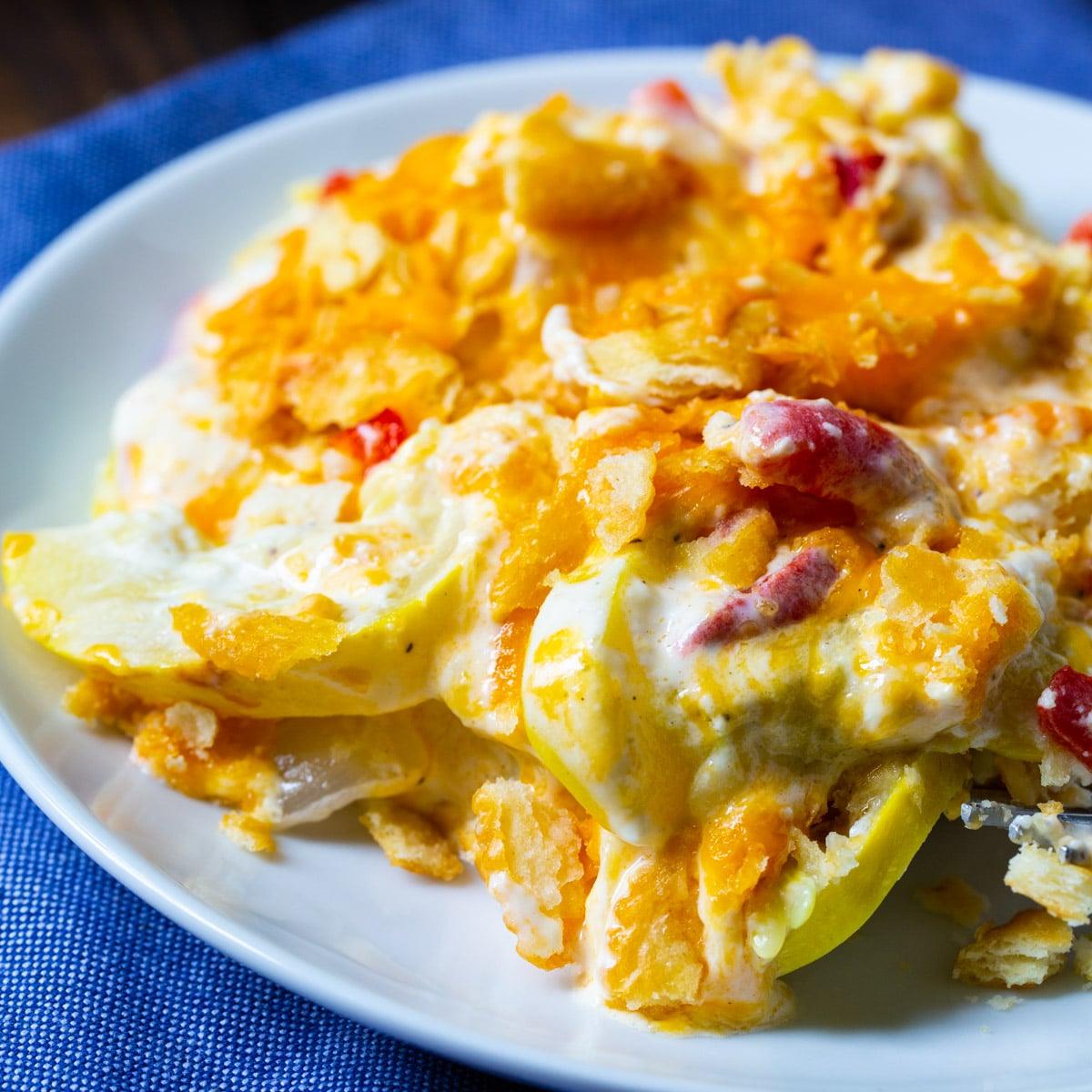 Pimento Cheese Squash Casserole