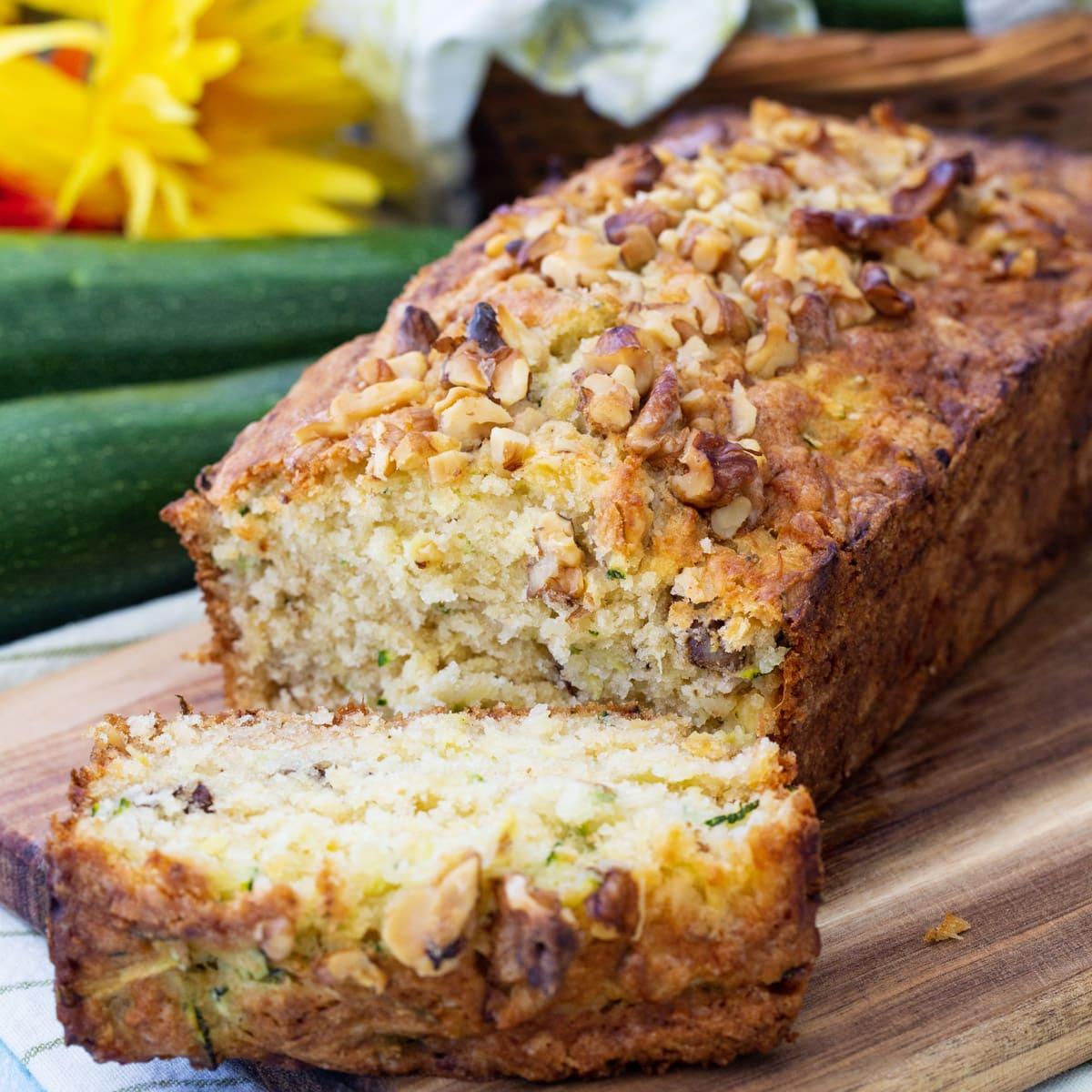 Pina Colada Zucchini Bread