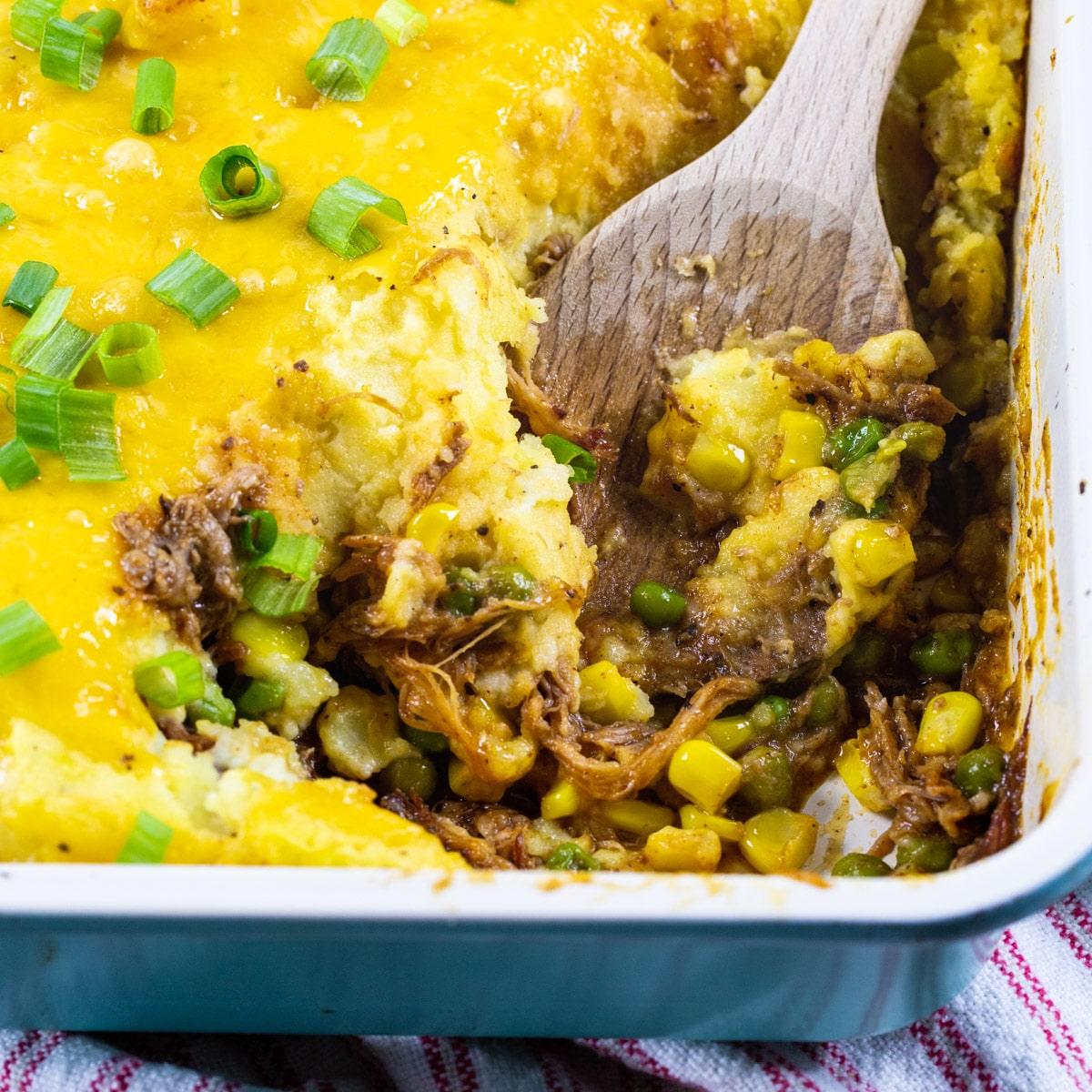Pulled Pork Shepherd’s Pie